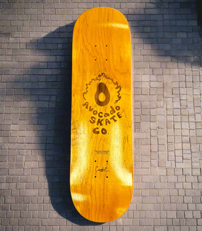 Avocado Skateboard 9” Standard Shape