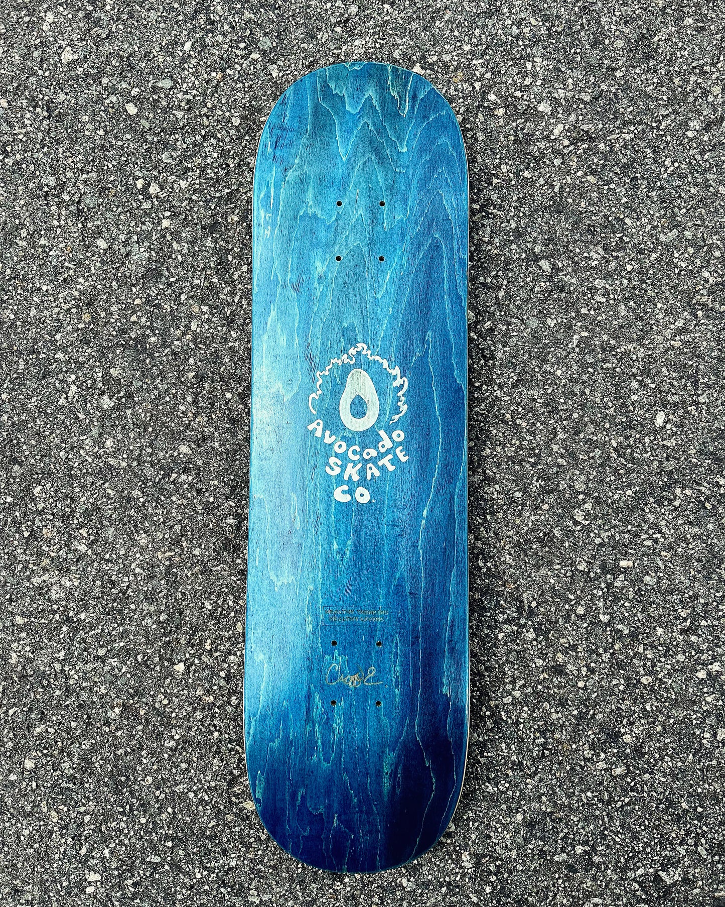 Avocado Skateboard 8.25" Standard Shape