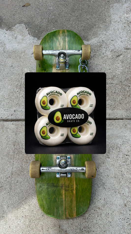 Avocado Skateboard Wheels 54mm 99a