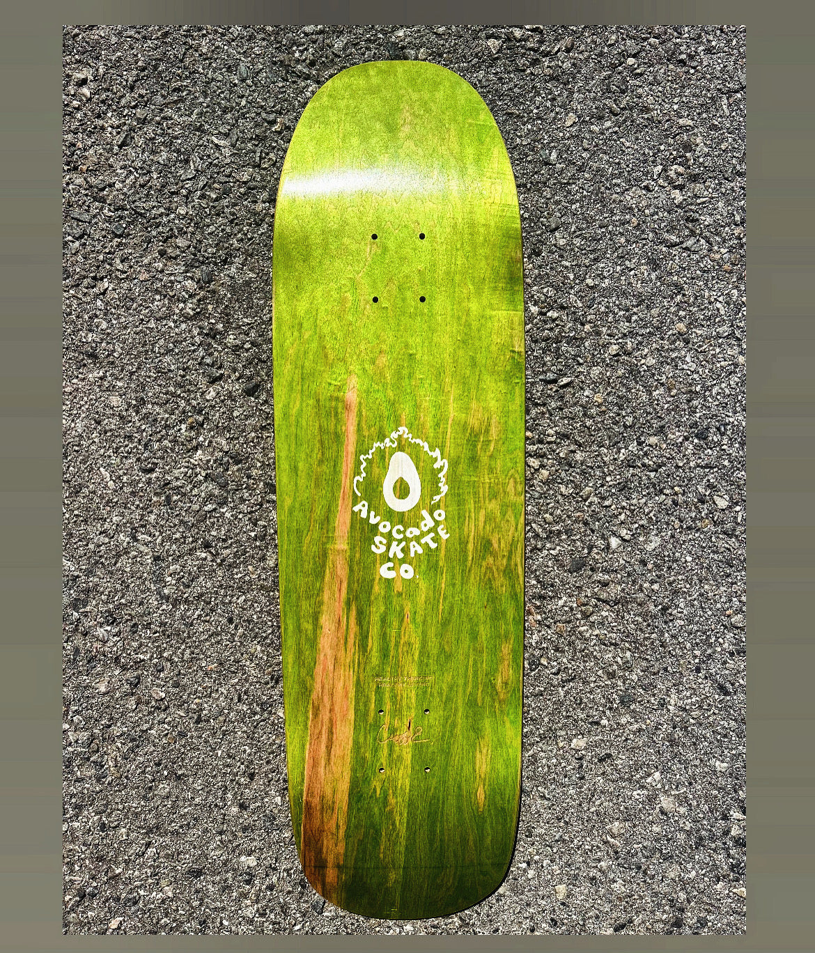 Avocado Skateboard 9" Shovel Shape