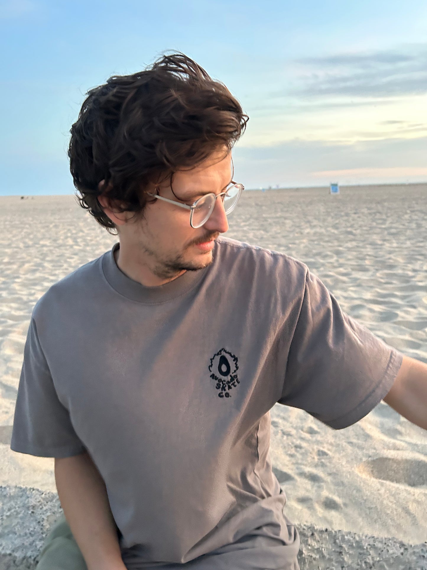 Heavy Avocado Cotton T-Shirt