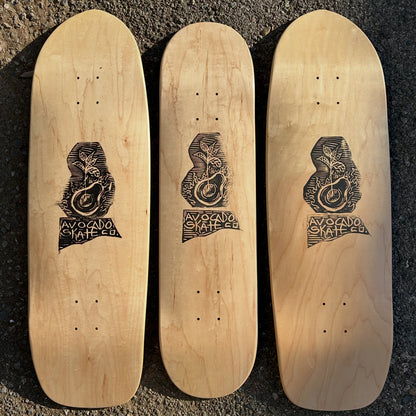 8” Pop-sicle Skateboard Deck [Relief Print]