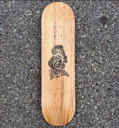 8.5” Pop-sickle Skateboard Deck [Relief Print]