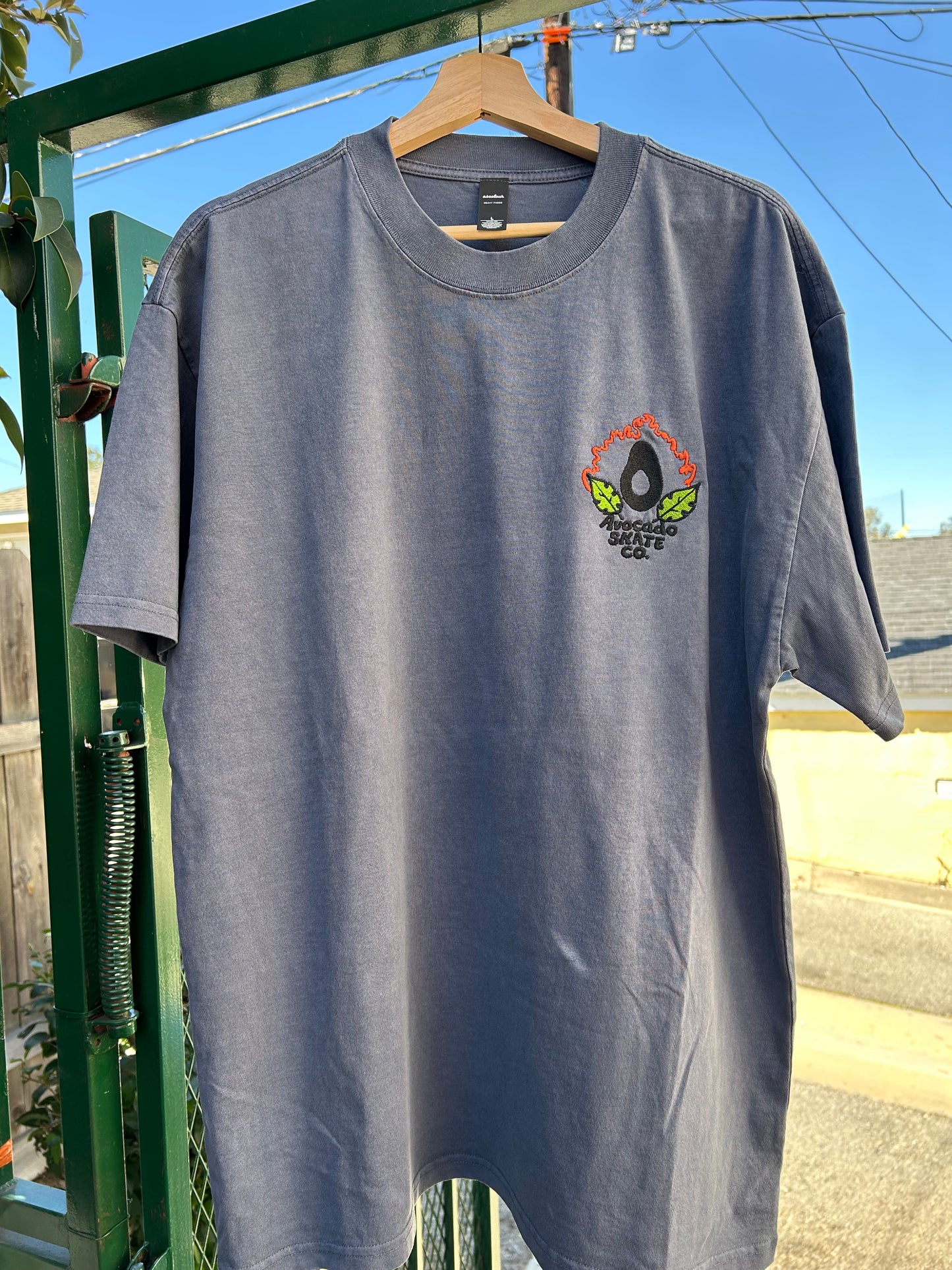 Heavy Avocado Cotton T-Shirt