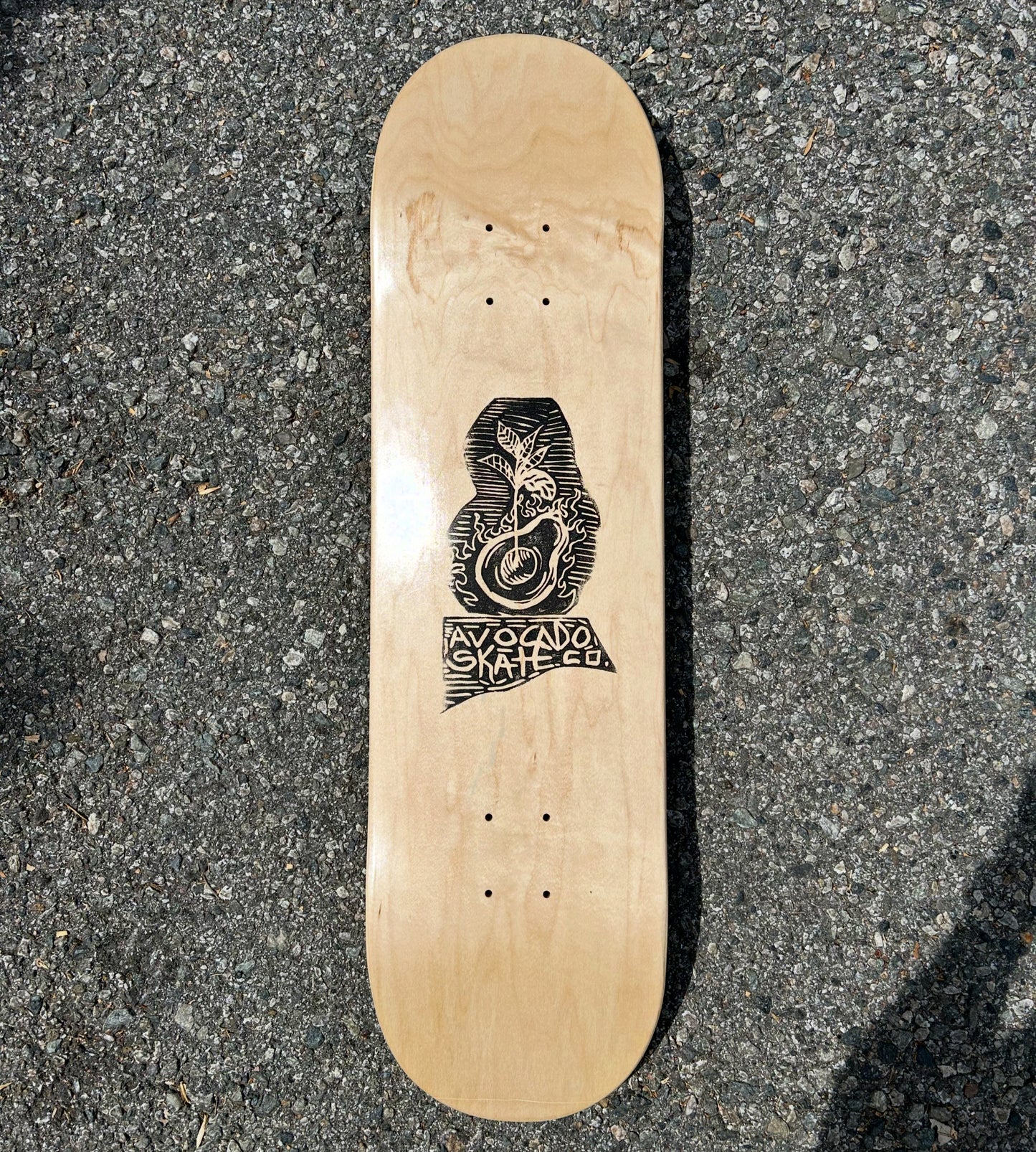 8.5” Pop-sickle Skateboard Deck [Relief Print]