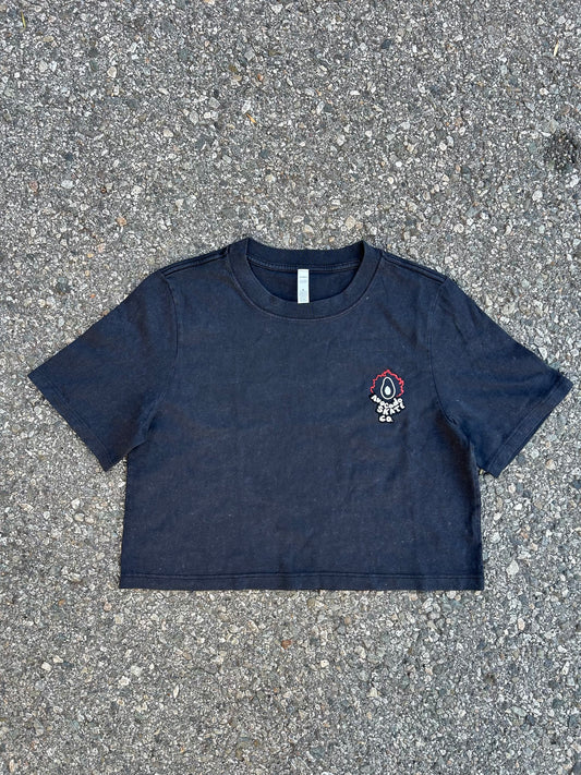 Women’s Stone Washed Heavy Crop Top