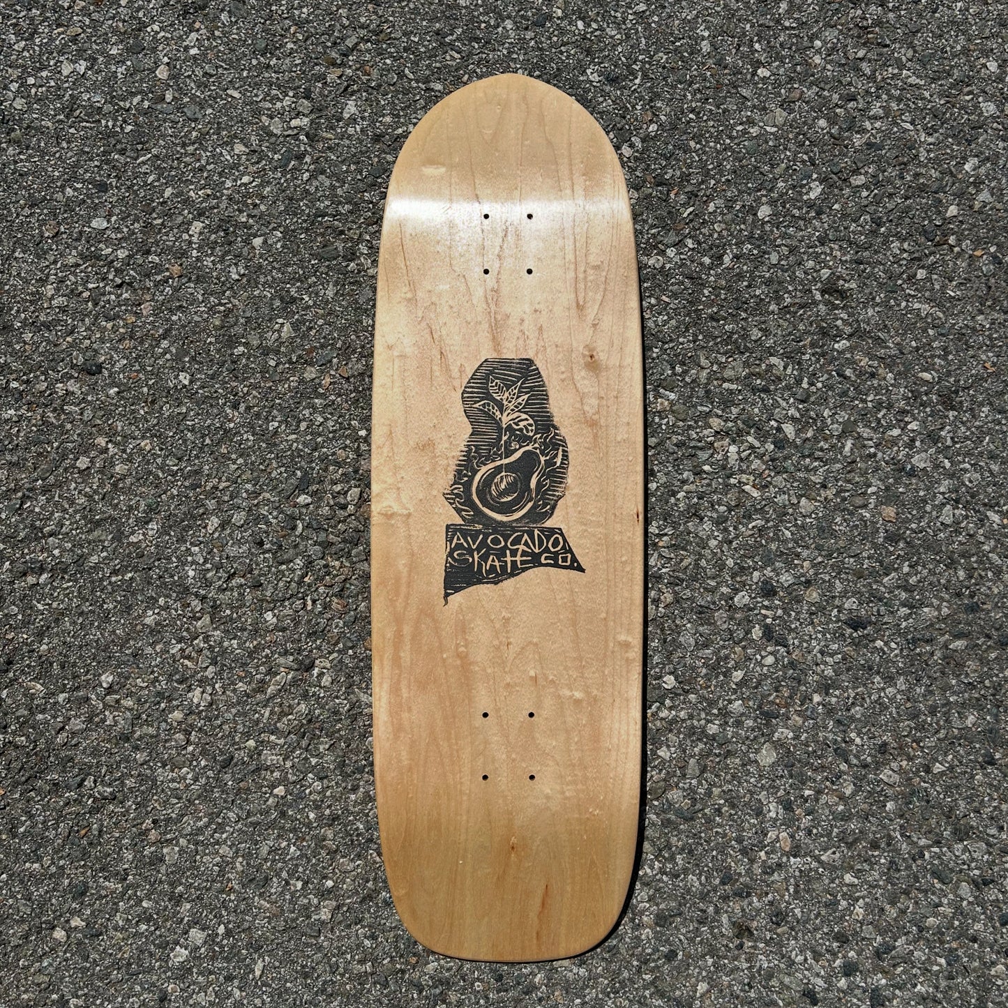 10” Old School Skateboard Deck [Relief Print]