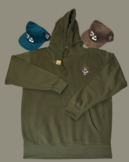 Premium Avocado Cotton Hoodie