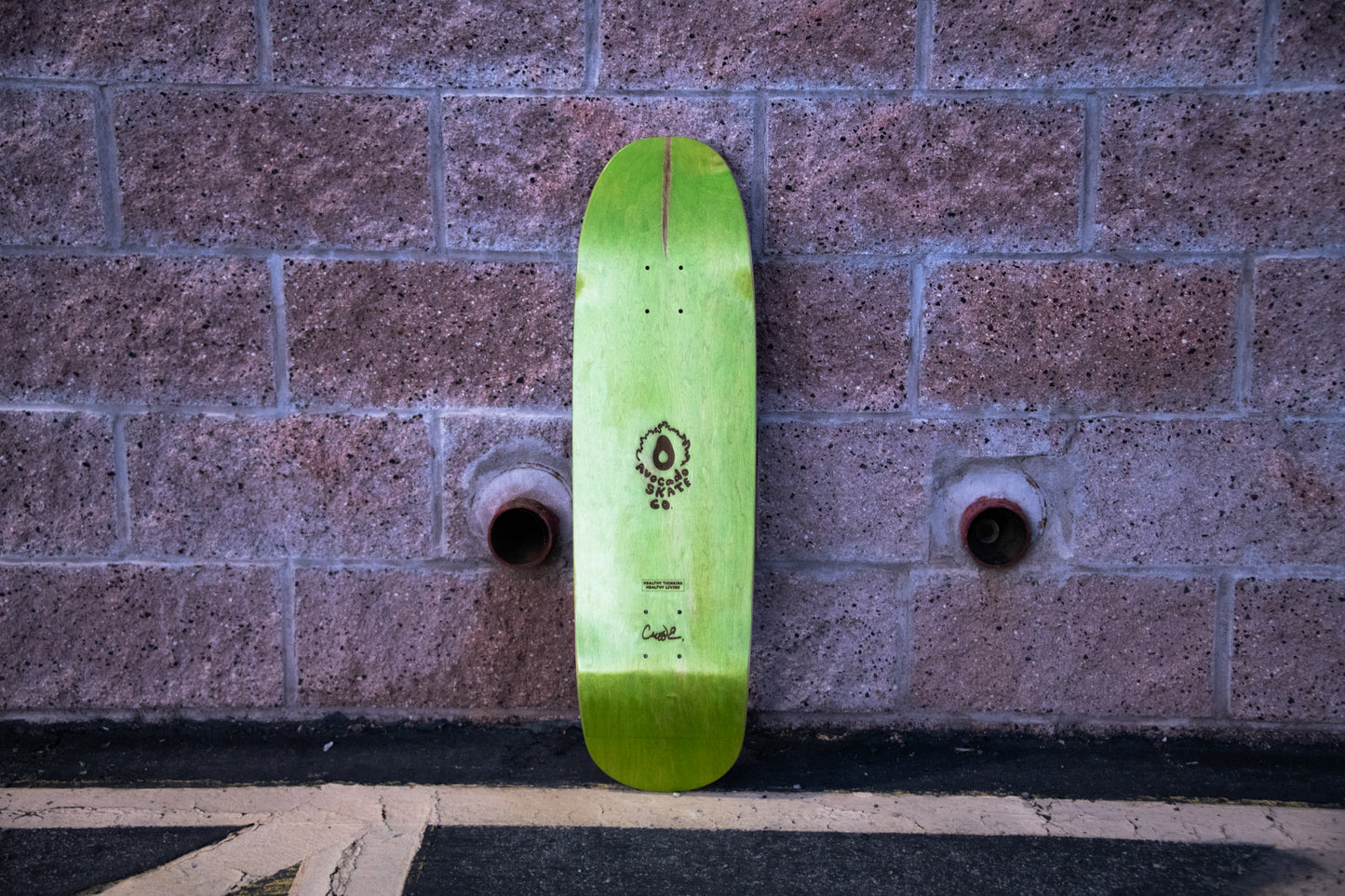 Avocado Skateboard 9" Shovel Shape